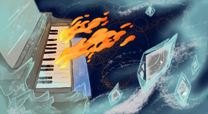 The gentle tough. Playing a melody to soothe any heart, warm any soul, mend any festering wound.